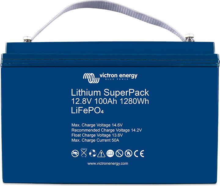 12,8 V Litium SuperPack
