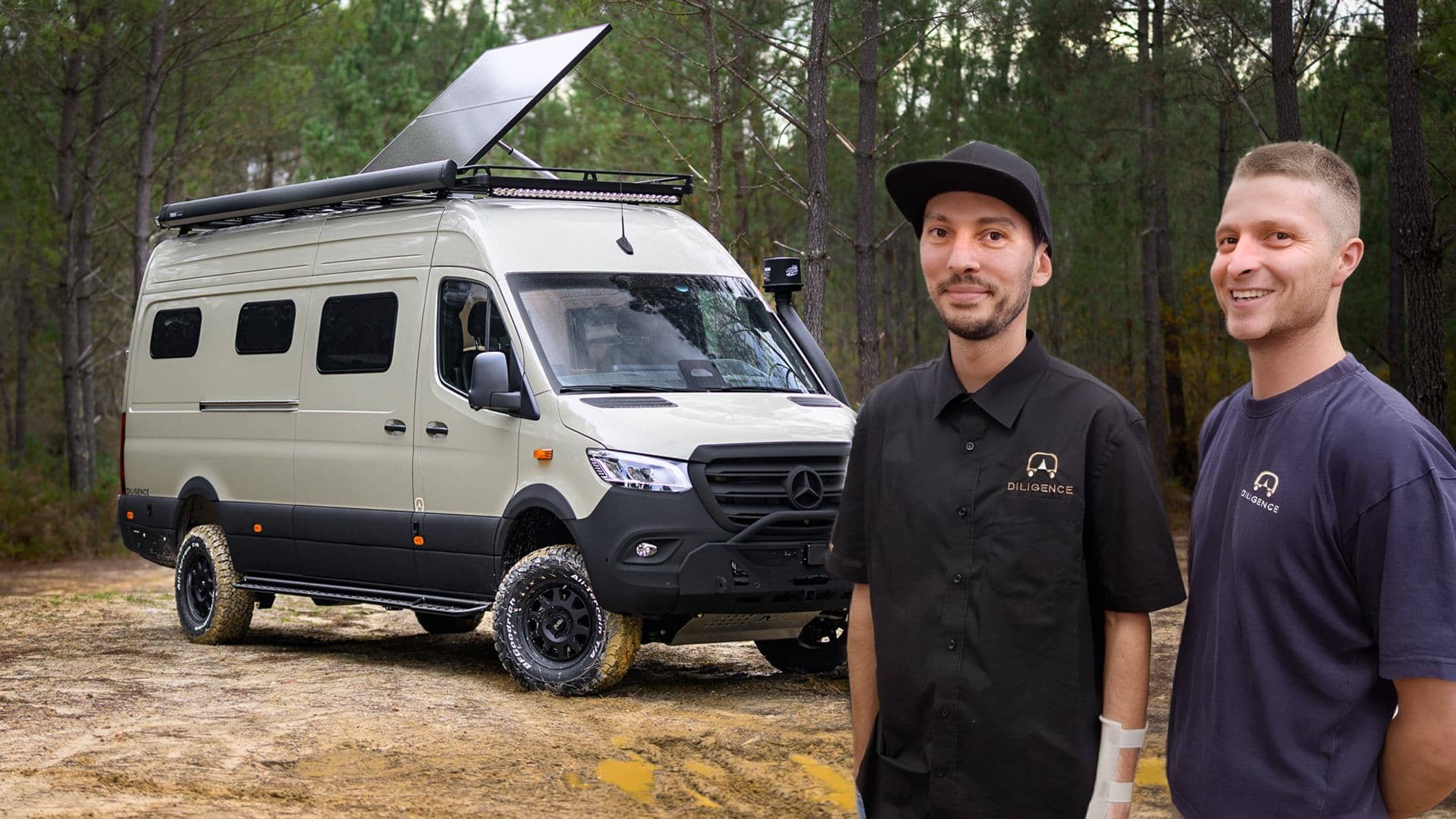 4x4 Sprinter vanlife-bygge utan elektriska kompromisser