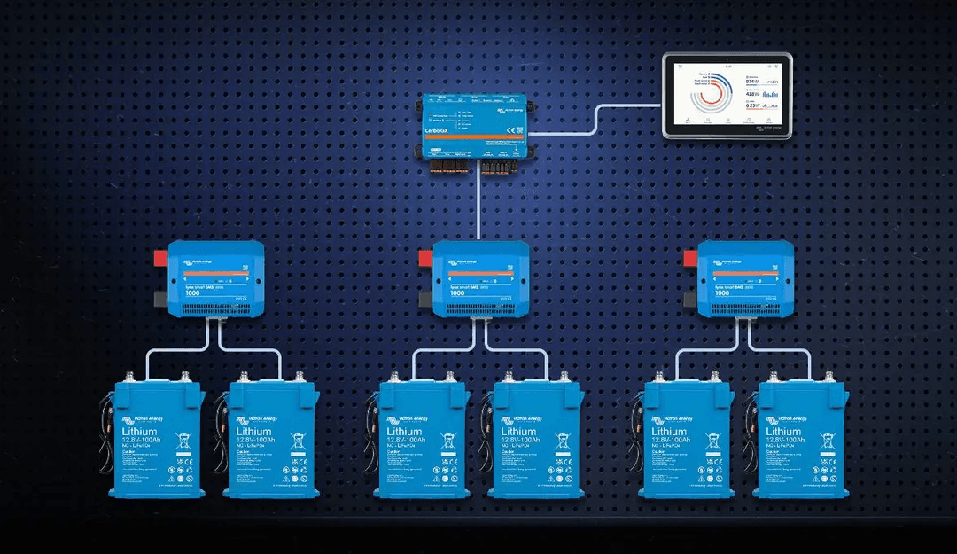 Lynx Smart BMS Parallellkoppling