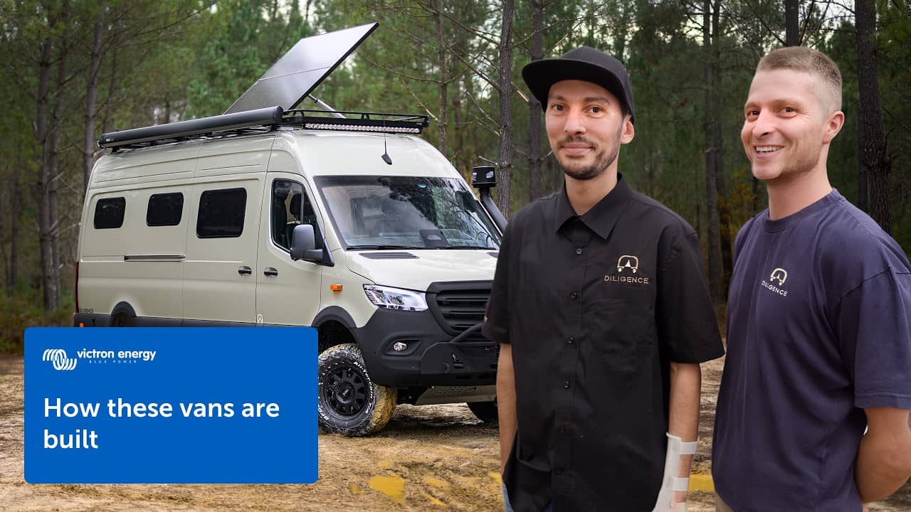 4x4 Sprinter van life build with no electrical compromise