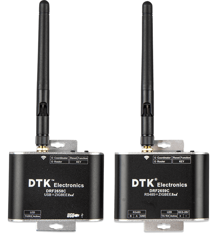 Zigbee till USB-omvandlare och Zigbee till RS485