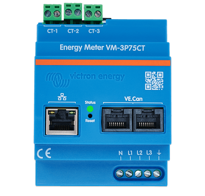 Energimätare VM-3P75CT, VM-3P5A, ET112, ET340, EM24 Ethernet och EM540