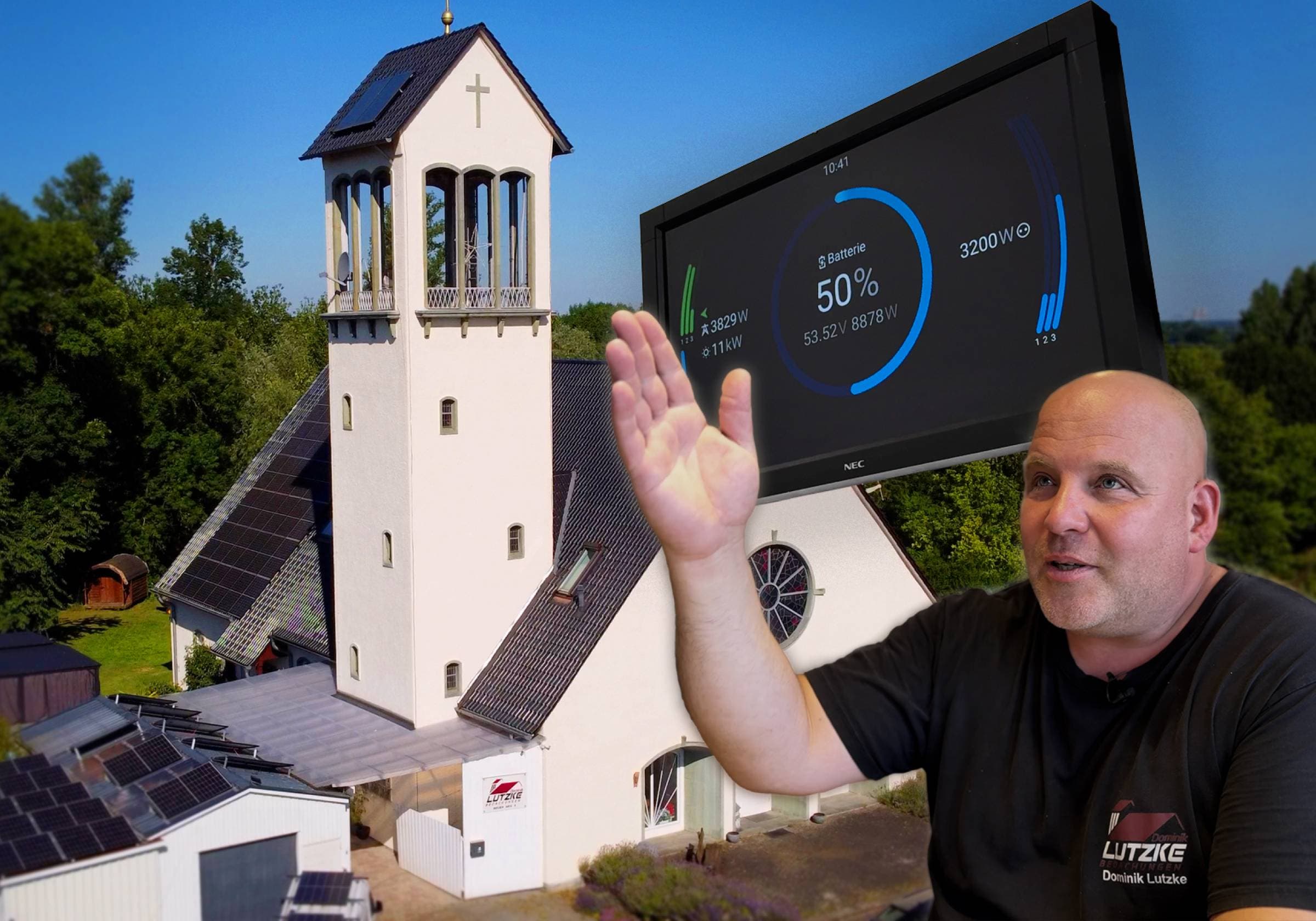 Roofer beat the German energy costs