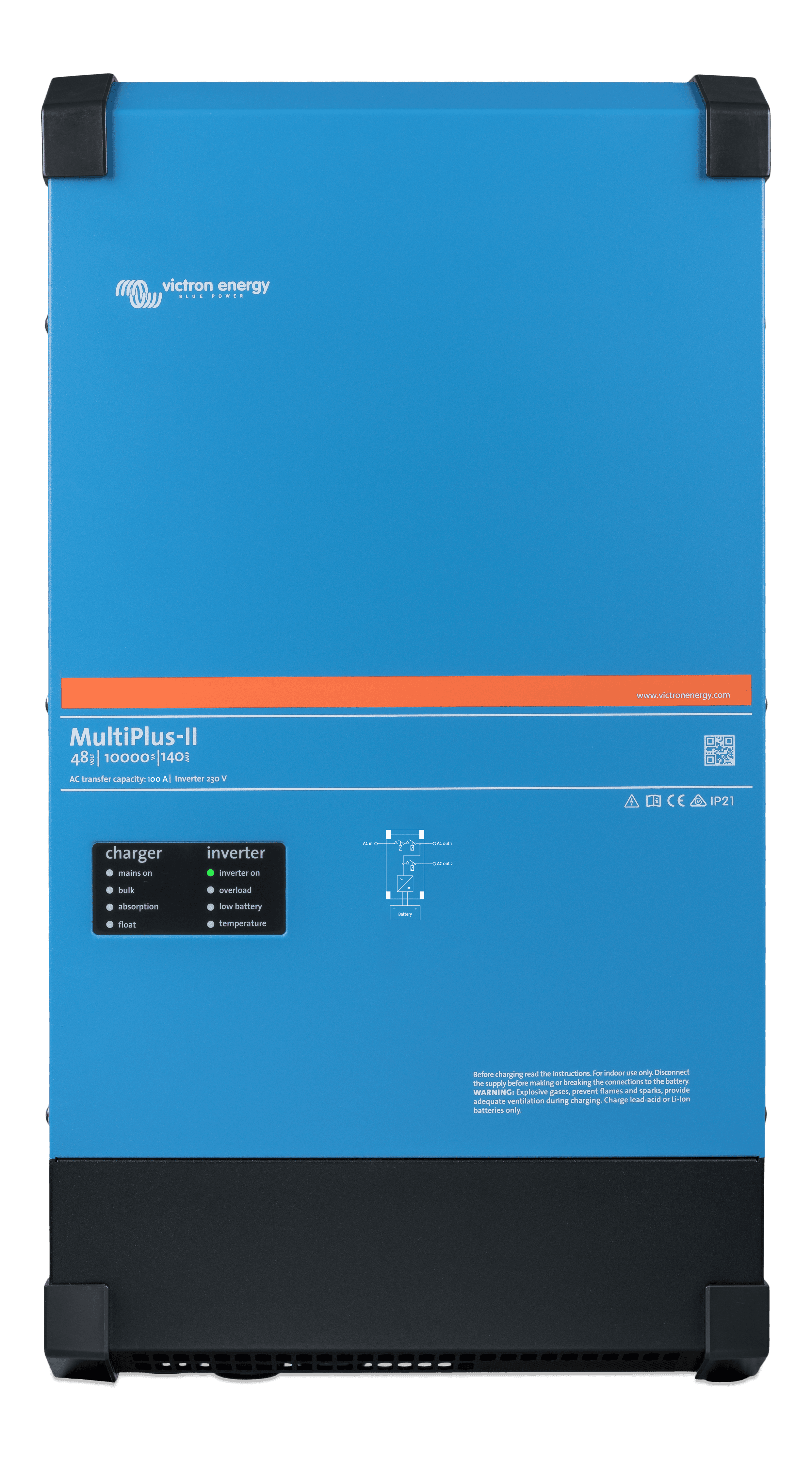 MultiPlus-II 48V 10kVA 230V (front)  thumbnail
