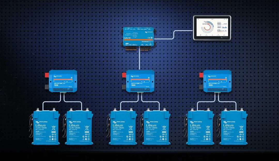 Lynx Smart BMS Parallellkoppling