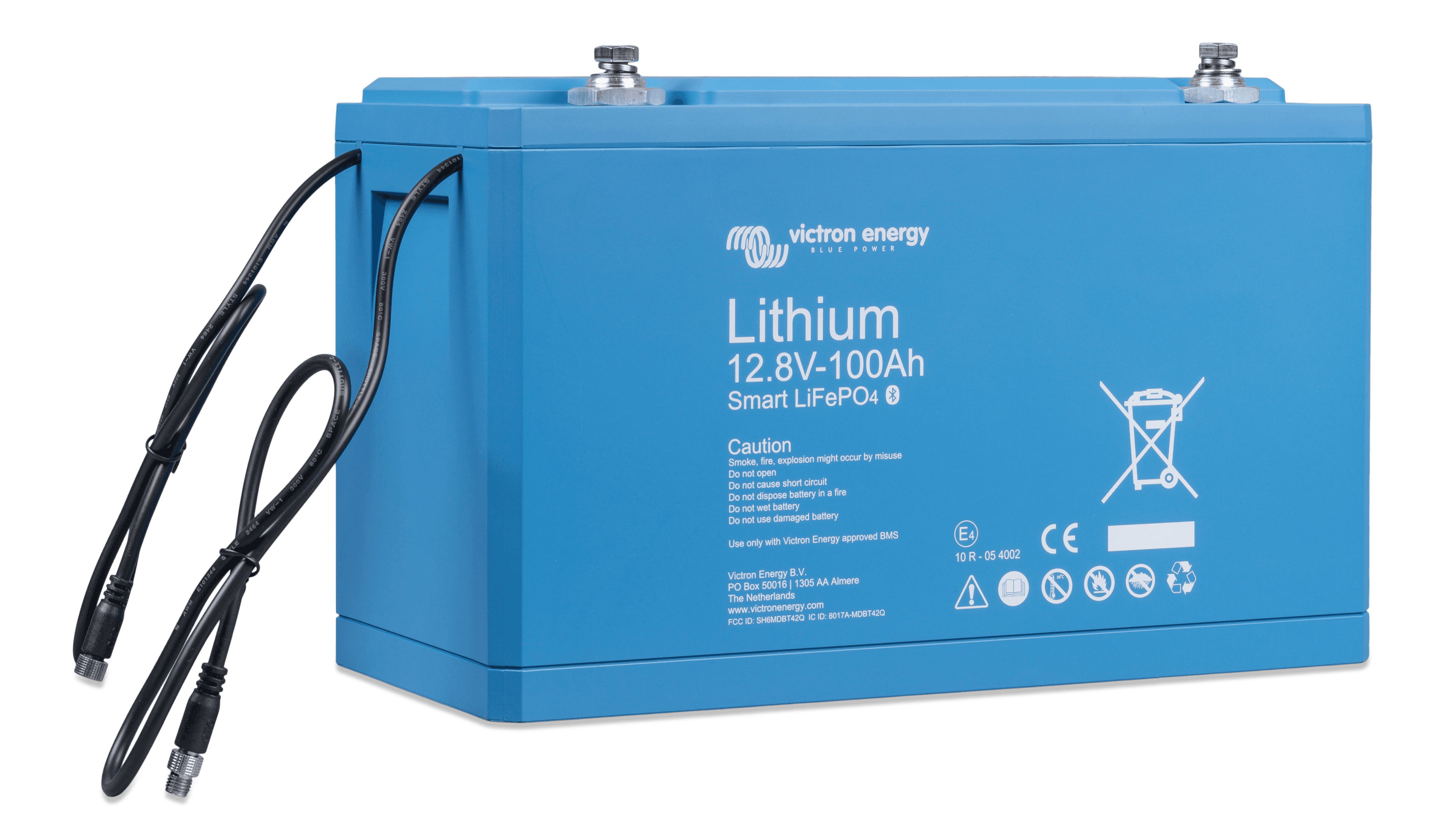 LiFePO4 Battery 12,8V-100Ah Smart (right) thumbnail