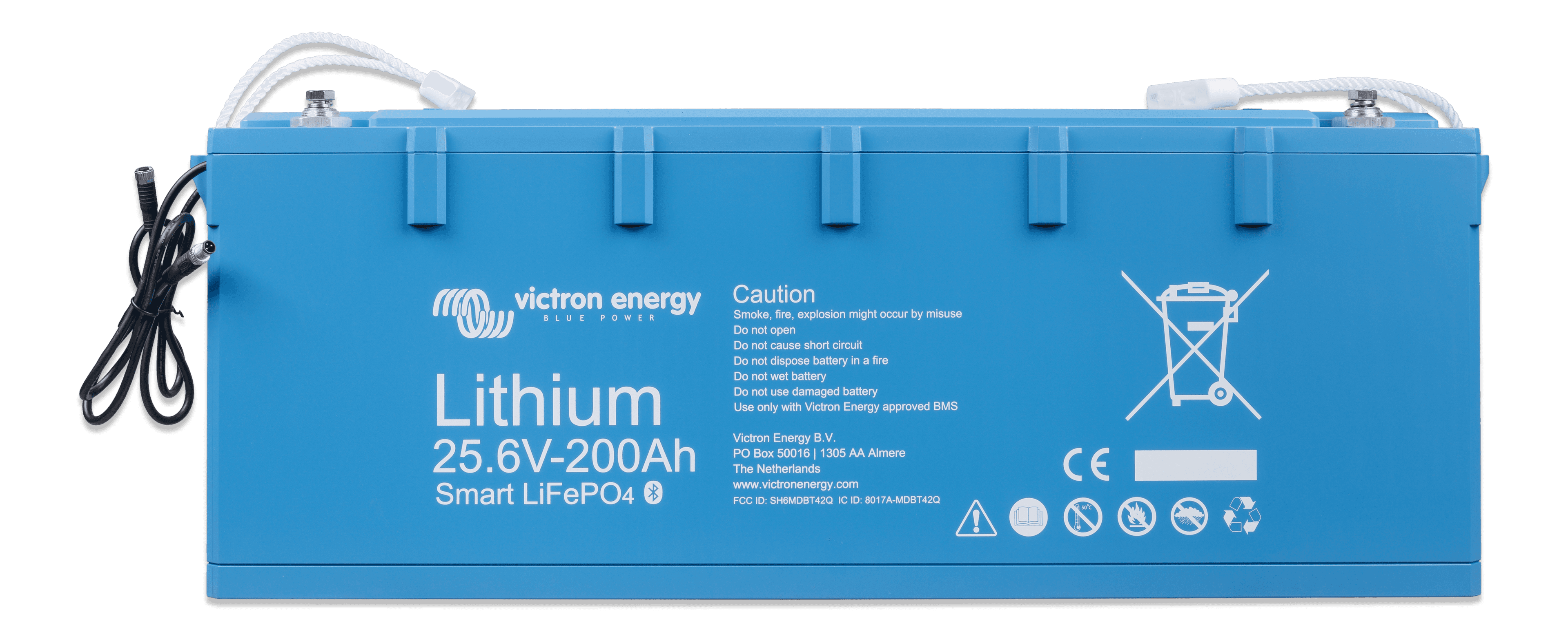 LiFePO4 Battery 25,6V 200Ah Smart (front) thumbnail