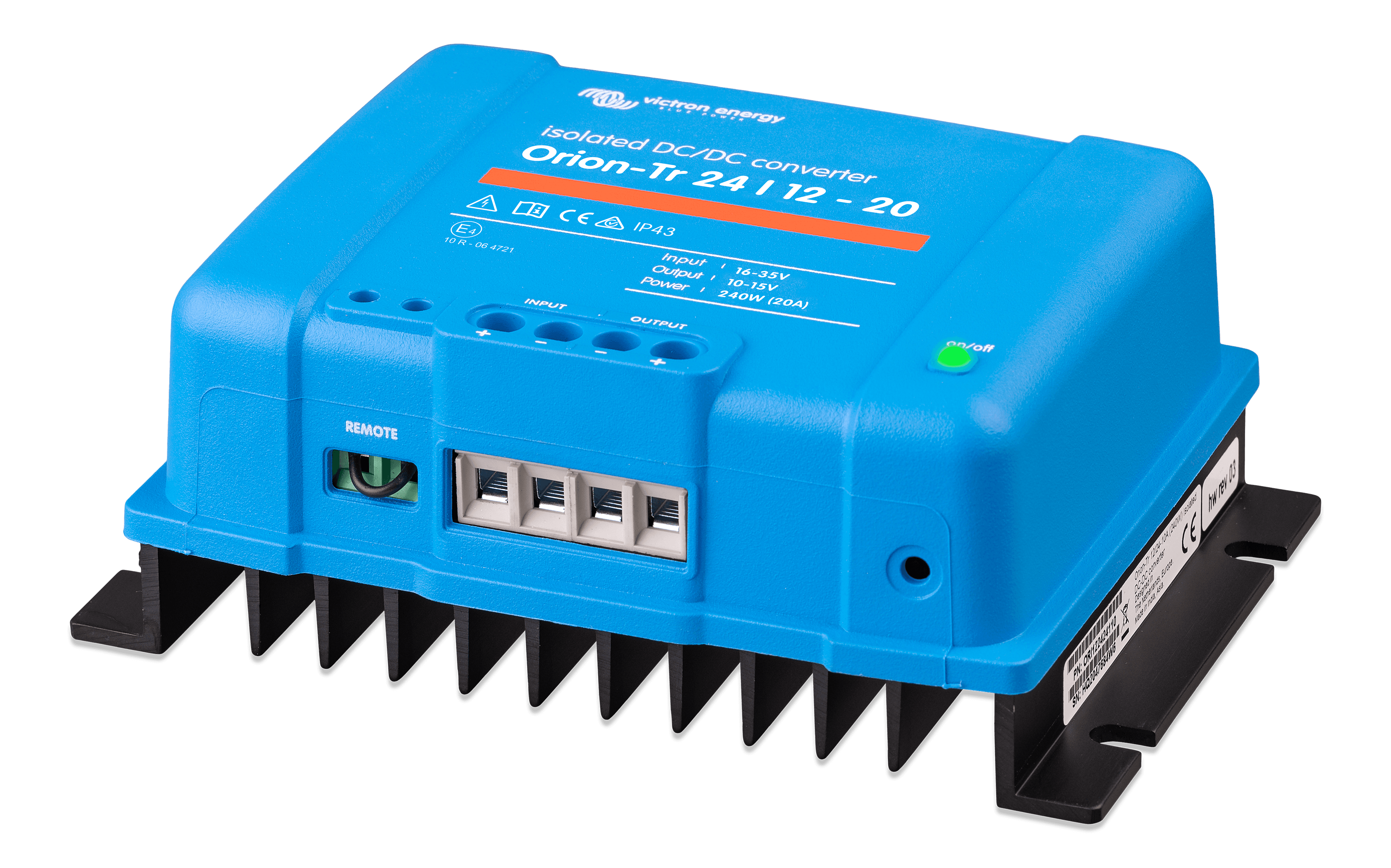 Orion-Tr 24/12-20A (240W) Isolated DC-DC converter (left)  thumbnail