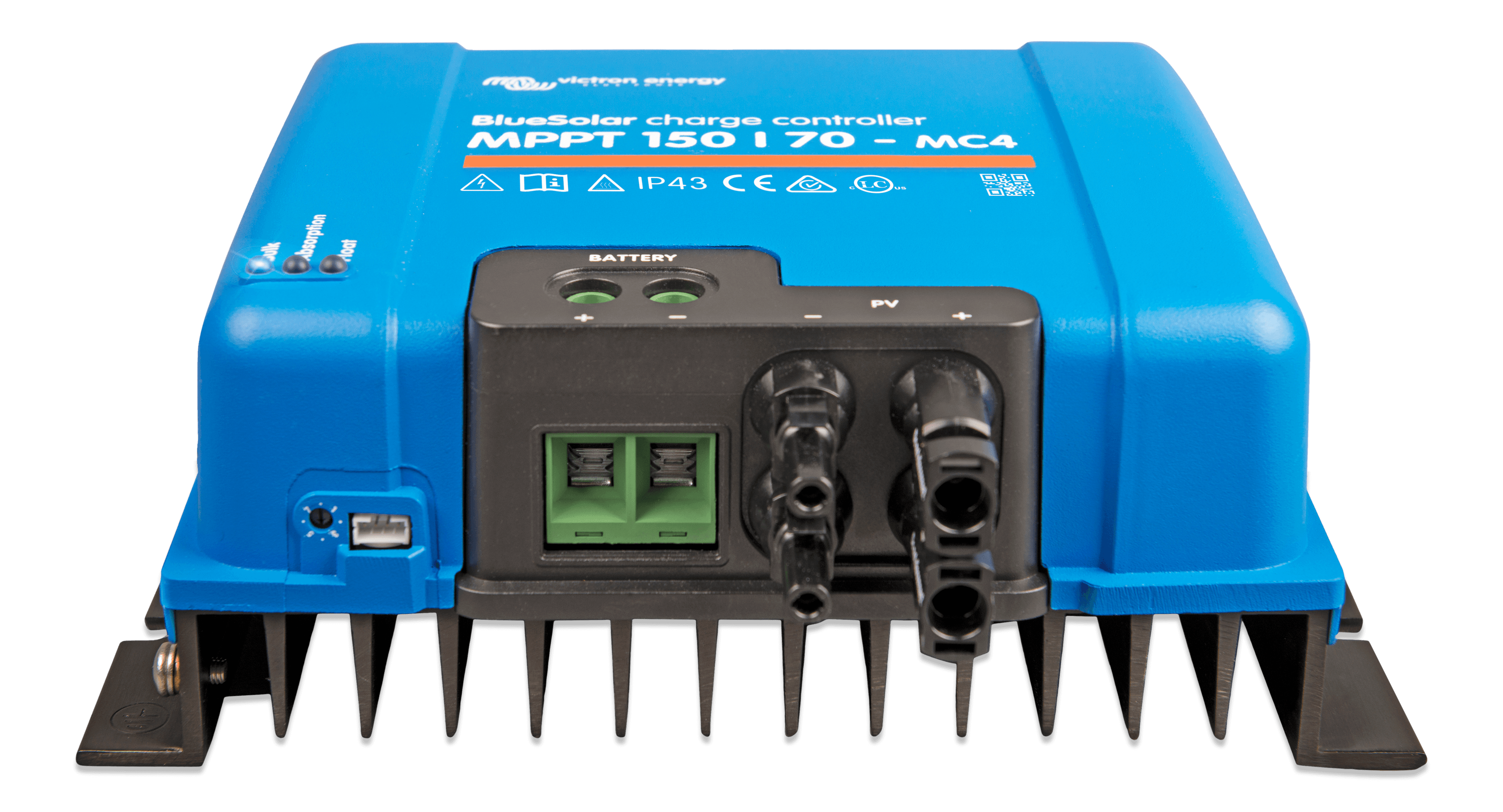 BlueSolar MPPT charge controller 150-70 MC4 (front-angle) thumbnail