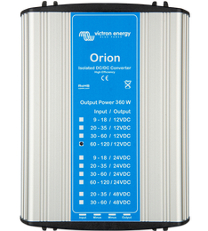 Orion Isolerade DC-DC-omvandlare, 360 W och specialmodeller