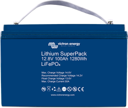 12,8 V Litium SuperPack