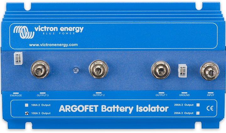 Argofet batteriisolatorer